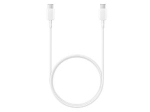 كابل Samsung Galaxy USB-C (USB-C إلى USB-C) - أبيض - إصدار أمريكي مع الضمان