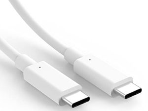 6.6ft 100W USB C to C Charging Cable for MacBook Pro، Mac Air، Laptop، Type C Cord for iPad Pro / Air، Google، Samsung، USB-IF Certified