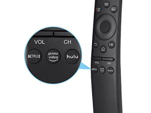 بديل عالمي لجهاز التحكم عن بعد Samsung-Smart TV-Remote ، ترقية جديدة للأشعة تحت الحمراء لجهاز التحكم عن بعد من سامسونج ، مع Netflix ، Prime Video ، أزرار Hulu