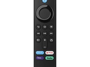 جهاز تحكم عن بعد صوتي بديل مناسب لتلفزيون Fire (الجيل الثالث ، تصميم قلادة) ، Fire TV Stick (الجيل الثاني ، الجيل الثالث ، 4K ، 4K Max) ، Fire TV Stick Lite ، Fire TV Cube Remote (الجيل الأول والثاني)