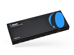 Orei UltraHD 4K @ 60 Hz 1 X 4 HDMI Splitter 1 in 4 Out 4 Port 4: 8-Bit - HDMI 2.0 و HDCP 2.0 و 18 Gbps و EDID وشاشات مكررة / مرآة 4K - UHDS-104