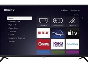 Element 40 "1080p Full HD LED Roku TV يعمل مع Google Assistant و Amazon Alexa - E2AA40R (مجدد)