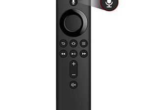 جهاز تحكم عن بعد صوتي بديل L5B83H (الجيل الثاني) مناسب لجهاز Amazon 2nd Fire TV Stick ، 2nd Gen Fire TV Cube ، 1st Gen Fire TV Cube ، Fire TV Stick 4K ، Fire TV Stick Lite ، 3rd Gen Amazon Fire TV