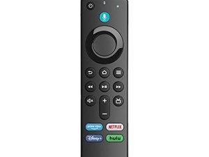 جهاز التحكم عن بعد الصوتي (الجيل الثالث) متوافق مع Fire TV Stick 4K ، Fire TV Stick (الجيل الثاني والثالث) ، Fire TV Cube (الجيل الأول والثاني) ، Fire TV (الجيل الثالث) ، Fire TV Stick Lite ، إصدار 2021