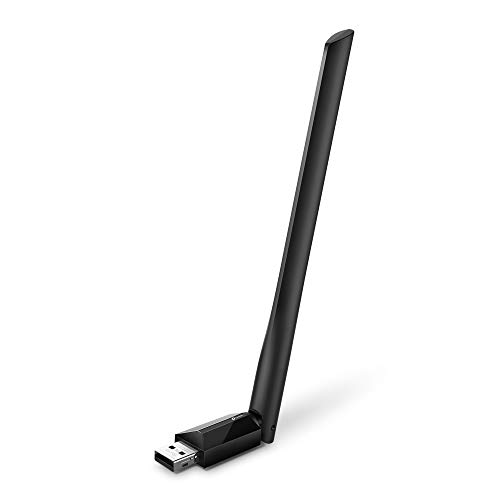 TP-Link AC600 USB WiFi Adapter for PC (Archer T2U Plus) - محول الشبكة اللاسلكية لسطح المكتب مع هوائي 2.4 جيجا هرتز ، 5 جيجا هرتز عالي الكسب ثنائي النطاق 5dBi ، يدعم Win11 / 10 / 8.1 / 8/7 / XP ، Mac OS 10.9-10.14 TP-Link AC600 USB WiFi Adapter for PC (Archer T2U Plus) - محول الشبكة اللاسلكية لسطح المكتب مع هوائي 2.4 جيجا هرتز ، 5 جيجا هرتز عالي الكسب ثنائي النطاق 5dBi ، يدعم Win11 / 10 / 8.1 / 8/7 / XP ، Mac OS 10.9-10.14