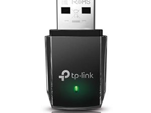 مهايئ TP-Link AC1300 USB WiFi (Archer T3U) - محول شبكة لاسلكي مزدوج النطاق 2.4G / 5G لأجهزة الكمبيوتر المكتبي ، MU-MIMO WiFi Dongle ، USB 3.0 ، يدعم Windows 11 ، 10 ، 8.1 ، 8 ، 7 ، XP / Mac OS X 10.9-10.14