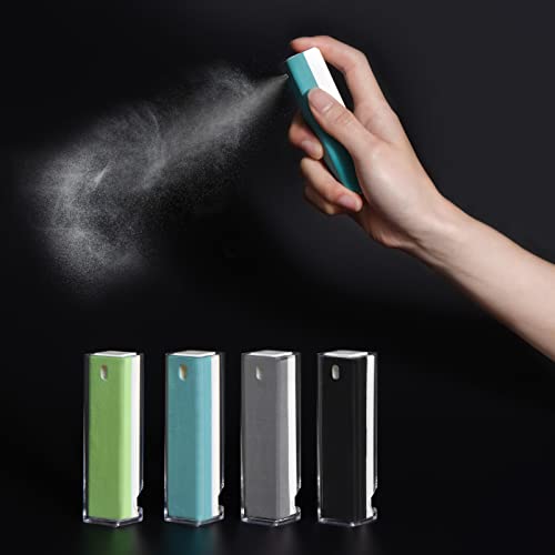 منظف شاشة الكل في واحد 4 قطع من CLICK CLEAN ، بخاخ منظف شاشة مقاوم لبصمات الأصابع مع ألياف دقيقة وحامل هاتف لجميع الهواتف وشاشات الكمبيوتر المحمول والتابلت (0.5 أونصة × 4 عبوات) منظف شاشة الكل في واحد 4 قطع من CLICK CLEAN ، بخاخ منظف شاشة مقاوم لبصمات الأصابع مع ألياف دقيقة وحامل هاتف لجميع الهواتف وشاشات الكمبيوتر المحمول والتابلت (0.5 أونصة × 4 عبوات)