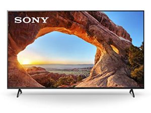 تلفزيون سوني X85J 75 بوصة: تلفزيون جوجل الذكي 4K فائق الدقة إل إي دي مع معدل تحديث أصلي 120 هرتز ، دولبي فيجن HDR ، وتوافق أليكسا موديل KD75X85J- 2021 ، أسود