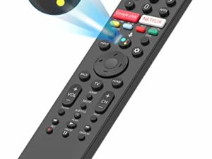 جهاز التحكم عن بعد الصوتي RMF-TX500U لجميع أجهزة تلفزيون Sony / متوافق مع جميع تلفزيونات Sony LCD LED و Bravia XR 4 / 8K HDR Array LED TV مع Smart Google TV مع ضمان لمدة سنة واحدة