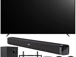 Sony XR75X90K Bravia XR 75 "X90K 4K HDR Full Array LED TV (موديل 2022) مع مجموعة ديكو جير للمسرح المنزلي مع مضخم الصوت ومجموعة ملحقات التثبيت على الحائط وكابلات 6FT 4K HDMI 2.0 والمزيد