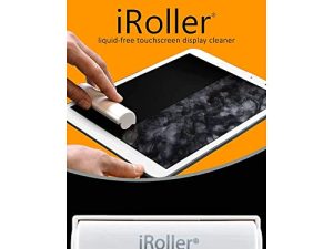 منظف شاشة iRoller ، منظف شاشة الهاتف القابل لإعادة الاستخدام ، منظف شاشة الكمبيوتر قليل السوائل ، بكرة تنظيف غير كيميائية لأجهزة iPhone ، iPad ، الكمبيوتر المحمول ، MacBook ، شاشات الكمبيوتر وهواتف Samsung الذكية