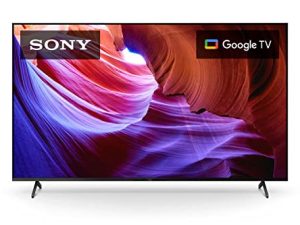 تلفزيون سوني 65 بوصة 4K Ultra HD TV X85K: تلفزيون جوجل الذكي LED مع Dolby Vision HDR ومعدل تحديث أصلي 120HZ KD65X85K- موديل 2022
