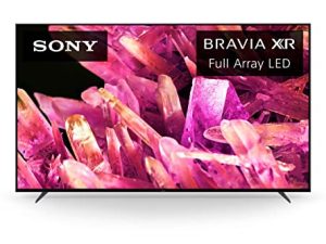 Sony 85 Inch 4K Ultra HD TV X90K Series: BRAVIA XR Full Array LED Smart Google TV مع Dolby Vision HDR وميزات حصرية لجهاز Playstation® 5 XR85X90K- موديل 2022 (مجدد)