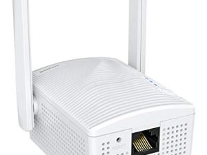 محول BrosTrend AC1200 WiFi إلى Ethernet ، جسر لاسلكي عالمي مزدوج النطاق 1200 ميجابت في الثانية للطابعة ، تلفزيون ذكي ، مشغل Blu-Ray ، PlayStation ، Xbox ، إلخ ، إعداد WPS السهل ، قم بتوصيل جهاز سلكي بشبكة Wi-Fi