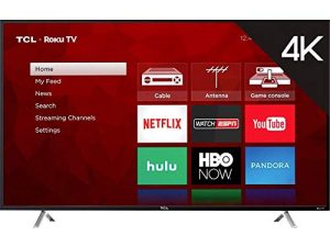 تلفزيون TCL 55 Class 55S403 (54.6 Diag.) 4K Ultra HD Roku LED LCD TV