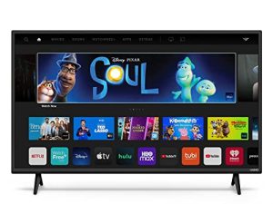 تلفزيون ذكي VIZIO 32 بوصة من سلسلة D-Series 720p مع Apple AirPlay و Chromecast مدمج ، وانعكاس الشاشة للشاشات الثانية ، و 150+ قناة تدفق مجانية ، D32h-J09 ، موديل (مجدد) ، 32 بوصة