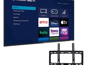 Westinghouse 50-Inch 4K UHD Smart TV UX Series HDR10 60Hz معدل تحديث متوافق مع Alexa & Google Assistant + حامل حائط مجاني (بدون حوامل) WR50UX4210 (مجدد)