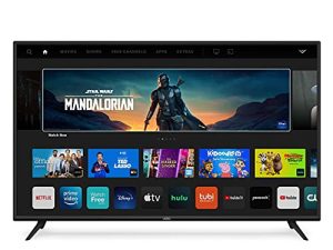 تلفزيون ذكي VIZIO V-Series 4K UHD LED HDR مع Apple AirPlay و Chromecast المدمج ، Dolby Vision ، HDR10 + ، HDMI 2.1 ، وضع اللعب التلقائي وألعاب منخفضة التأخير ، V585-J01 ، موديل 2021 (مجدد) ، 58 بوصة