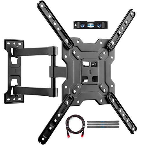Suptek TV Wall Mount Swivel and Tilt بالحركة الكاملة لمعظم 23 إلى 55 بوصة من التلفزيون حتى 55lbs كحد أقصى VESA 400x400mm (A1 +) Suptek TV Wall Mount Swivel and Tilt بالحركة الكاملة لمعظم 23 إلى 55 بوصة من التلفزيون حتى 55lbs كحد أقصى VESA 400x400mm (A1 +)