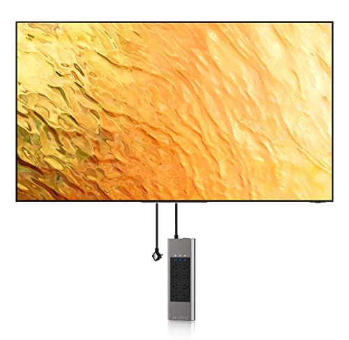 SAMSUNG QN75QN800BFXZA 75 "8K QLED Quantum Mini LED HDR تلفزيون ذكي مع Austere 7S-PS8-US1 VII-Series 8 Outlet Power w / Omniport USB (2022) SAMSUNG QN75QN800BFXZA 75 "8K QLED Quantum Mini LED HDR تلفزيون ذكي مع Austere 7S-PS8-US1 VII-Series 8 Outlet Power w / Omniport USB (2022)