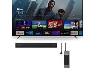 Sony 75-Inch 4K Ultra HD TV X90K Series BRAVIA XR Full Array LED Smart Google TV Bundle HT-A5000 Dolby Atmos Soundbar and 8-Outlet with Omniport USB (3 عناصر)