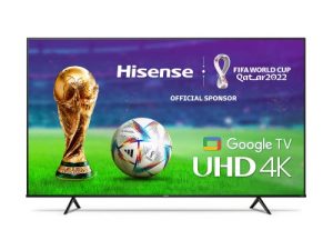 تلفزيون هايسنس A6 Series 43-Inch Class 4K UHD Smart Google مع جهاز تحكم عن بعد صوت ، Dolby Vision HDR ، DTS Virtual X ، أوضاع الرياضة والألعاب ، Chromecast مدمج (43A6H ، موديل 2022 الجديد)