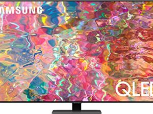 Samsung 65-Inch Class QLED Q80B Series - 4K UHD Direct Full Array Quantum HDR 12x Smart TV 2022 QN65Q80BAF يشمل مجاني لمدة عامين (QN65Q80BAFXZA)