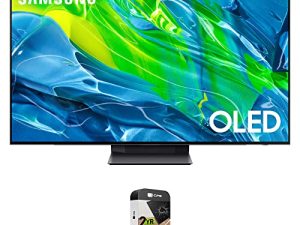 Samsung S95B 65 inch 4K Quantum HDR OLED Smart TV (2022) حزمة مع Premium 2 YR CPS Enhanced Protection Pack