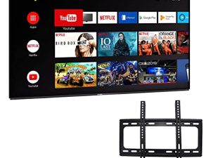 Skyworth 55-Inch OLED Series 4K 120Hz HDR Android Smart Home TV متوافق مع Alexa & Google Assistant + حامل حائط مجاني (بدون حوامل) 55XA8000 (مجدد)