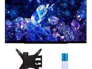 تلفزيون سوني XR42A90K 42 بوصة 4K Bravia XR OLED ذكي عالي الدقة مع حامل كامل للحركة من Walts TV من أجل 32 "-65" مجموعة منظف شاشة Walts (2022)