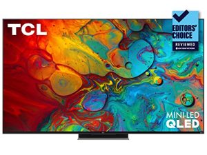 TCL 75 "Class 6-Series 4K Mini-LED UHD QLED Dolby Vision IQ & Atmos ، 144 هرتز VRR ، AMD FreeSync Premium Pro ، تلفزيون ذكي Roku - 75R655 (موديل 2022)