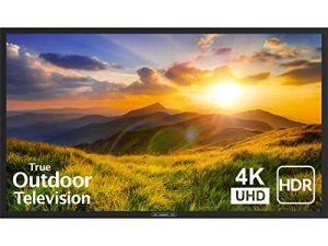 SunBrite 55-Inch Outdoor Television 4K with HDR - Signature 2 Series - for Partial Sun SB-S2-55-4K-BL (55 بوصة ، أسود)