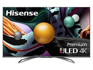 Hisense ULED Premium 55U8G QLED Series 55-inch Android 4K Smart TV with Alexa Compatibility، 1500-nit HDR10 +، Dolby Vision IQ & Atmos، 120Hz، HDMI 2.1، Game Mode Pro