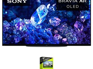 تلفزيون سوني XR42A90K Bravia XR A90K 42 بوصة 4K HDR OLED ذكي (موديل 2022) مع حزمة حماية محسّنة 4 YR CPS