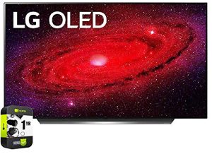 تلفزيون LG OLED65CXPUA 65 بوصة CX 4K ذكي OLED مع حزمة AI ThinQ مع حزمة حماية محسّنة 1 YR CPS