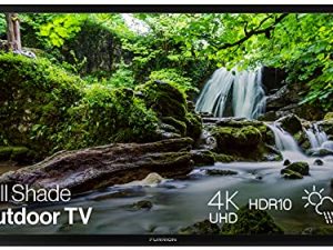 تلفزيون فوريون أورورا 43 بوصة كامل الظل خارجي (موديل 2021) - مقاوم للعوامل الجوية ، تلفزيون 4K UHD HDR LED خارجي مع تحكم في السطوع التلقائي - FDUF43CBS