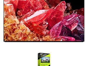 تلفزيون سوني XR85X95K 85 بوصة BRAVIA XR X95K 4K HDR Mini LED مع تلفزيون جوجل الذكي (موديل 2022) حزمة مع حزمة حماية معززة 4 YR CPS