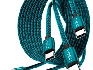 كابل شاحن USB من النوع C من Basesailor 3 عبوات 3.3 / 6.6 / 10FT ، سلك شحن Micro C لهاتف Samsung Galaxy A10E A02s A03s A11 A12 A13، A20 A21 A22، A32 A33، A42، A50 A51 A52 A53، S10 S20 S21 S22 21 Plus، Z Flip أضعاف 4