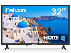 تلفزيون Caixun EC32T1H ، 32 بوصة HD 720P LED مع HDMI ، USB ، AV ، بصري (كابل HDMI مضمن - موديل 2022)