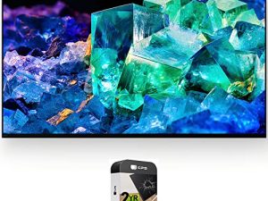 تلفزيون سوني XR55A95K 55 بوصة BRAVIA XR A95K 4K HDR OLED مع Smart Google TV 2022 Model Bundle مع Premium 2 YR CPS Enhanced Protection Pack