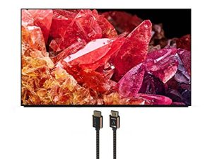 تلفزيون سوني XR85X95K 85 بوصة 4K Smart BRAVIA XR HDR Mini LED مع كابل Austere 3S-4KHD2-2.5M III Series 4K HDMI 2.5m (2022)