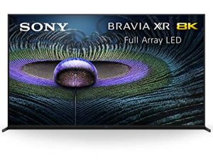 تلفزيون سوني Z9J 75 بوصة: تلفزيون جوجل الذكي BRAVIA XR Full Array LED 8K Ultra HD مع Dolby Vision HDR وتوافق Alexa XR75Z9J- 2021 Model